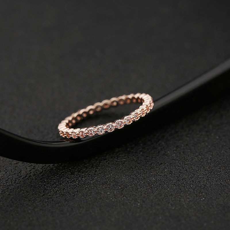 Star all over the sky index finger ring female rose gold minimalist jewelry niche design best friend two ring jewelry [end on February 28]
