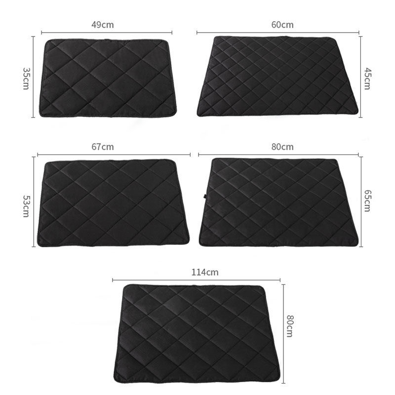 Dog kennel washable dog pad Four Seasons General Pet Pad cat and dog sleeping special hanging cotton pad square pad