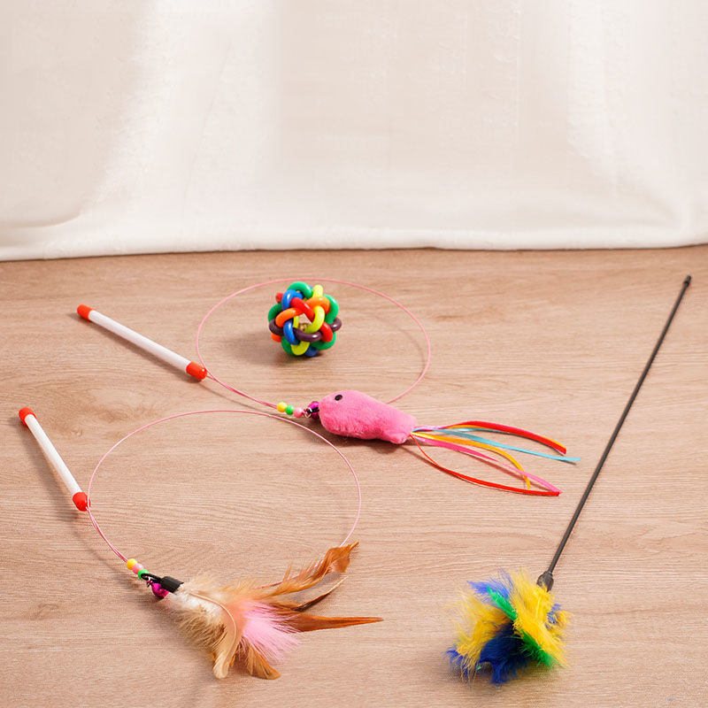 Cat toys tease cat stick mouse cat Mint fish laser pen week cat toys tease Cat Bar pet cat supplies