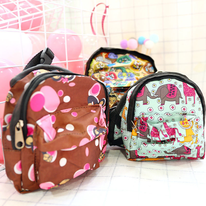 New pet backpack Small Dog Backpack schoolbag chest strap dog rope Teddy pet supplies dog schoolbag