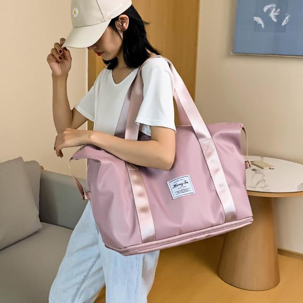Travel fitness bag luggage bag women's short distance travel bag portable out fashion large capacity large portable