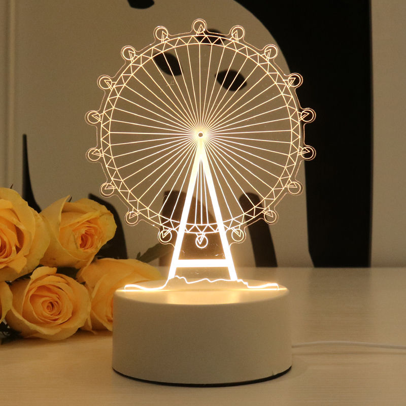 Creative birthday gift girl's best friend presents her boyfriend mid autumn National Day gift meaningful bedside Nightlight