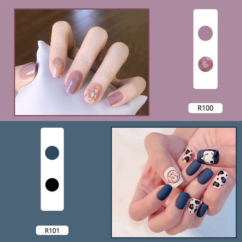 Nail paste manicure patch False Nail Manicure tool nail piece finished student nail piece wearable manicure detachable