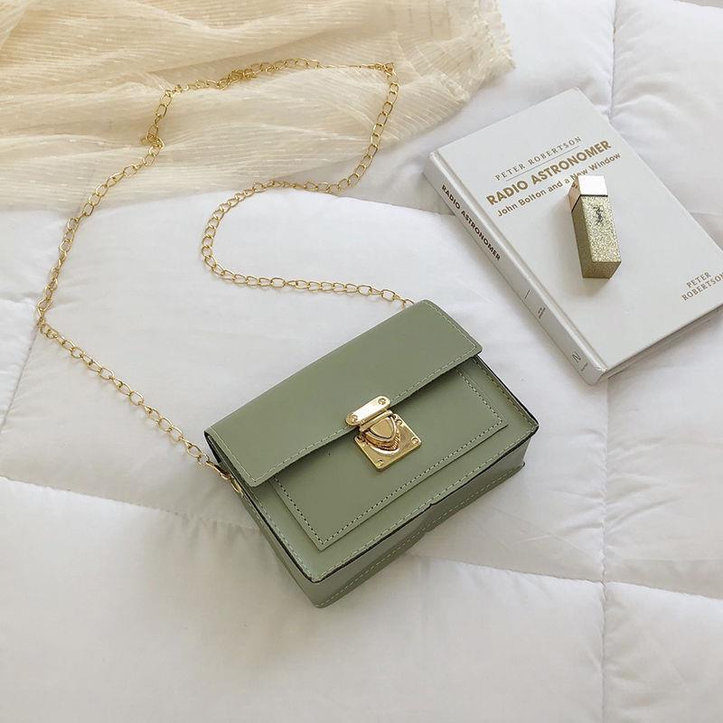 Women's bag advanced feeling bag foreign style new 2020 fashion Korean style cross bag fashion chain single shoulder small square bag
