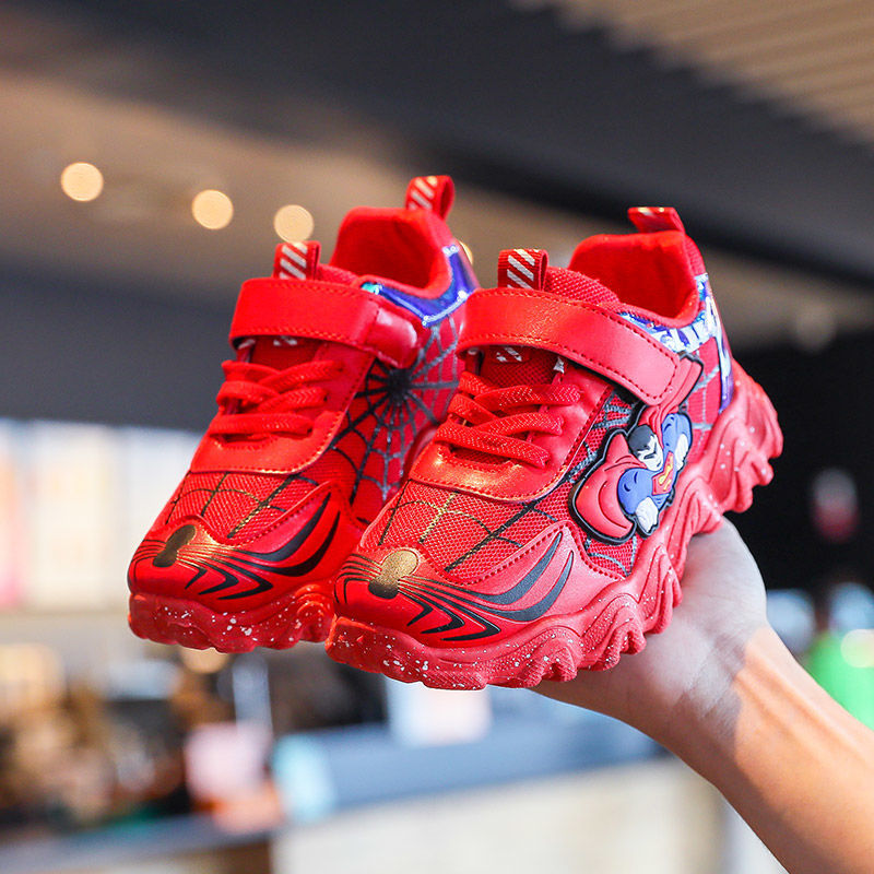 Children's shoes Hanchao casual shoes spring and autumn new children's sports shoes boys' and girls' running shoes students' cartoon shoes