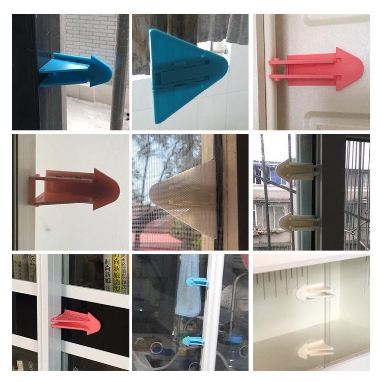 12 sets - 1 sliding door lock baby moving door lock sliding window child protection safety lock moving door lock