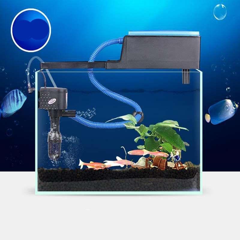 Three in one filter of Xilong fish tank submersible pump oxygen pump filter box of top filter pump of Xilong fish tank