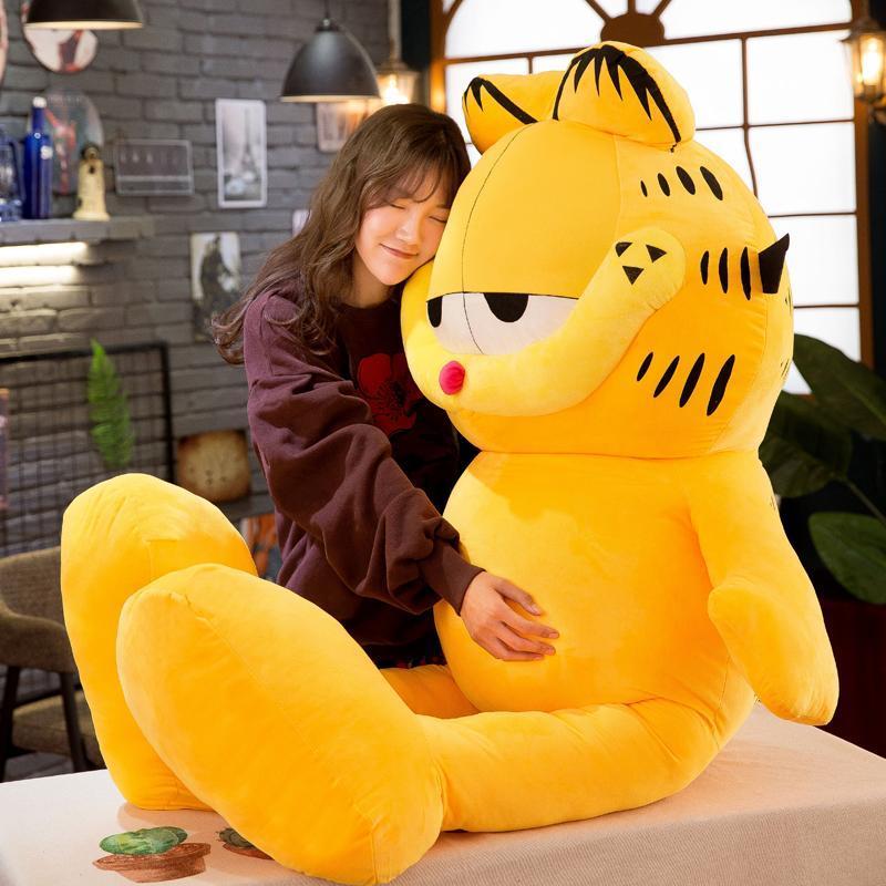 Cute Garfield Doll Plush Toy Large doll coffee cat cloth doll cat pillow birthday present girl