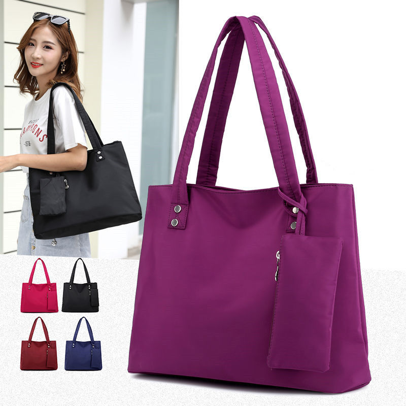 New waterproof nylon handbag nylon mummy bag Oxford cloth Yoga women's bag shoulder bag travel bag