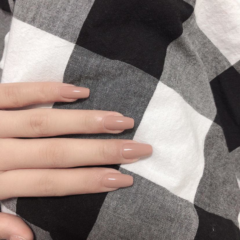 Nail Manicure classic nail polish, nail polish, nail polish, red tea, pop milk tea, naked nail polish.