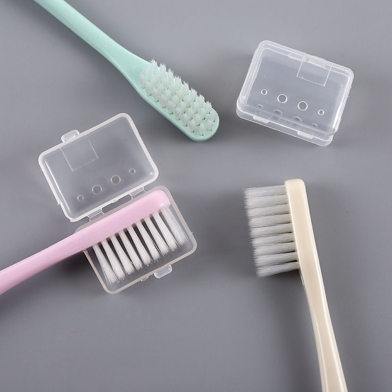 Net red toothbrush soft hair adult high-grade toothbrush student small head toothbrush toothpaste set independent package with protective cover