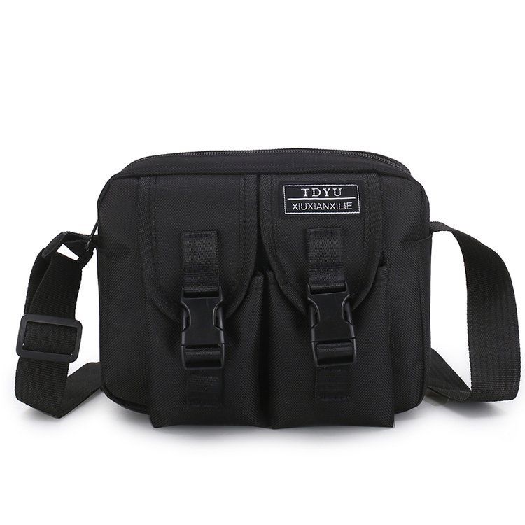 Japanese Harajuku messenger bag lovers single shoulder bag men's Korean version ins canvas bag women's small bag student Messenger Bag Fashion