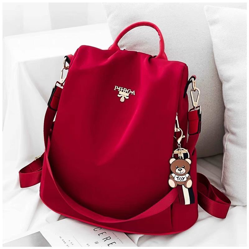 Backpack women's new Korean versatile waterproof anti theft Oxford cloth fashion multi-functional Backpack