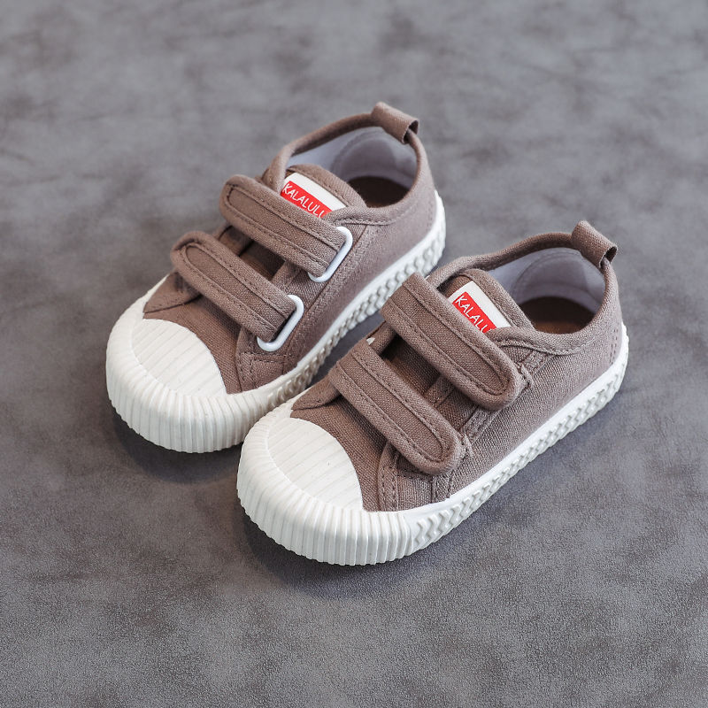 Net red children's shoes children's biscuit shoes spring baby soft soled shoes kindergarten indoor shoes men's and women's casual shoes