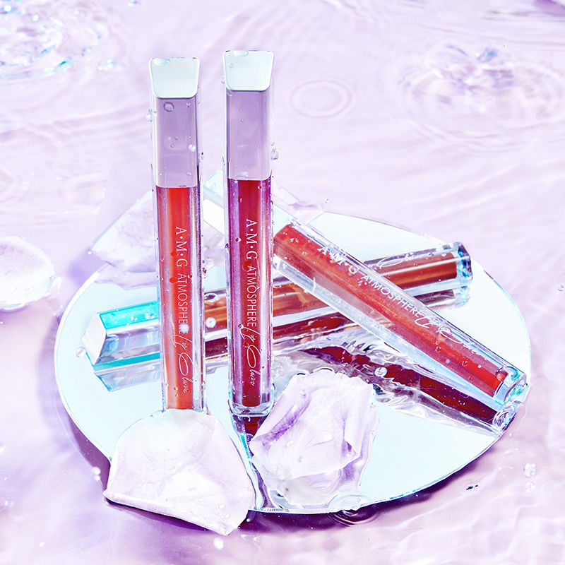 A. M.G. genuine mousse Velour Lip Glaze matte does not fade does not stick cup student style lasting lovely white