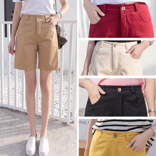 Student's Candy Girls'Pants with Quality Inspection and New Coloured Shorts and Loose Pants