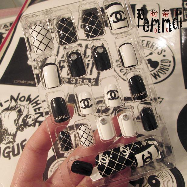 Net red manicure stickers student false nails stickers wearable and reusable finished manicure stickers