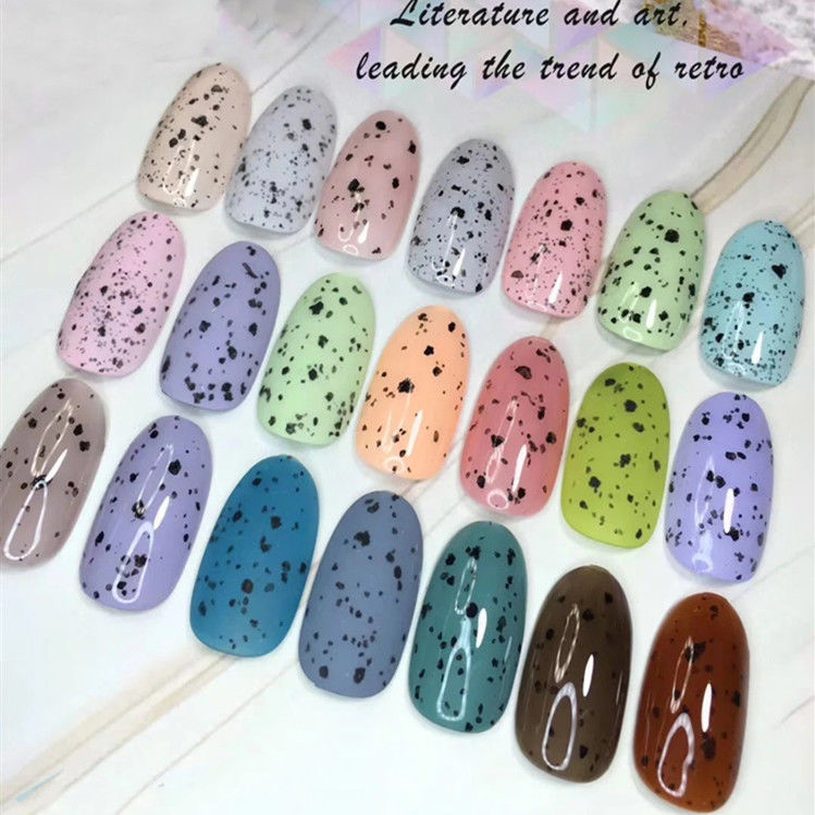 Net red popular color quail eggshell nail polish all purpose nail polish shop