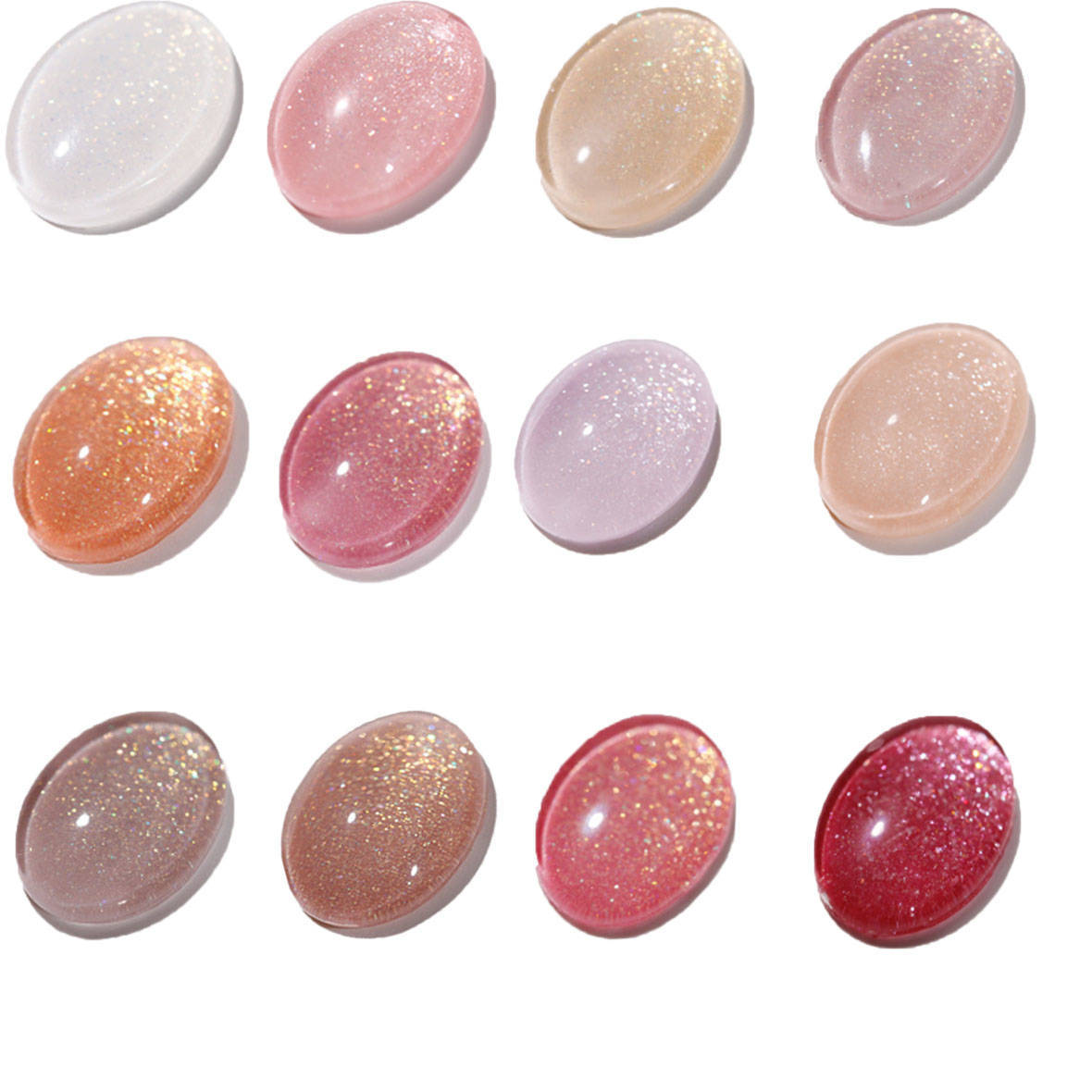 Japanese style honey color muscle nail polish 2021 new pearl light shimmer Cherry Blossom color manicure shop