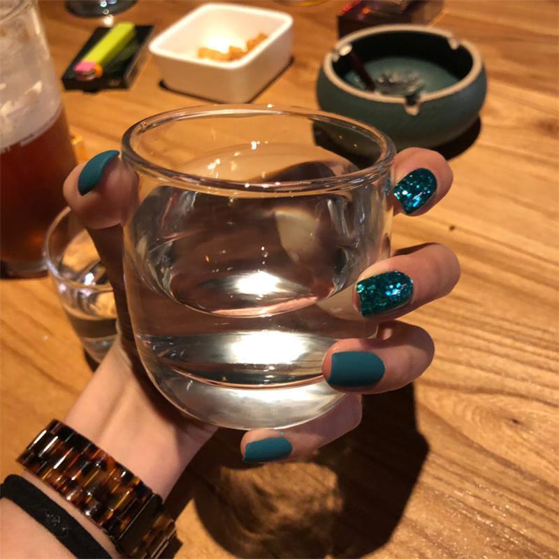 2020 new manicure red fashion color nail polish malachite green green nail polish adhesive durable phototherapy sequins