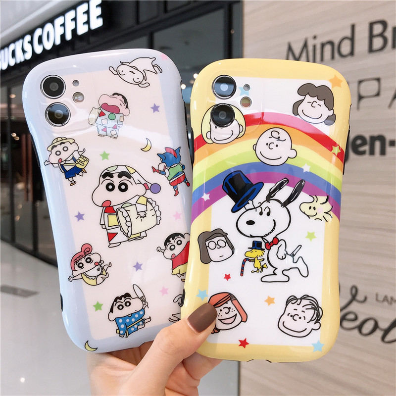 Cute Apple 12 case iPhone 11pro quicksand holder xsmax cartoon 12pro Snoopy XR men's and women's 7plus protection Mini Set XS all inclusive 8plus soft silicone se2 fall proof