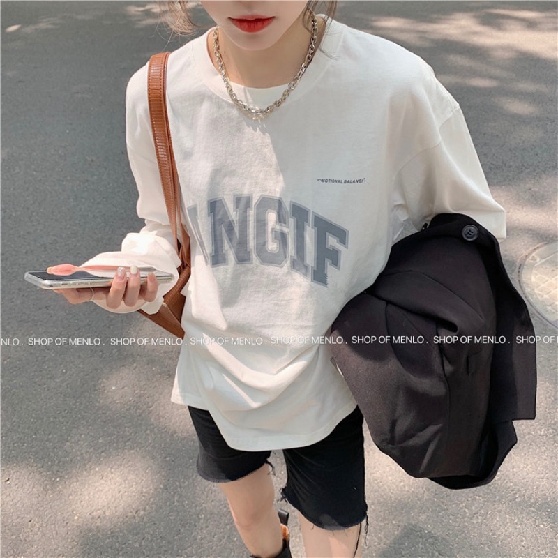 Pure cotton spring and autumn Korean version loose casual interior