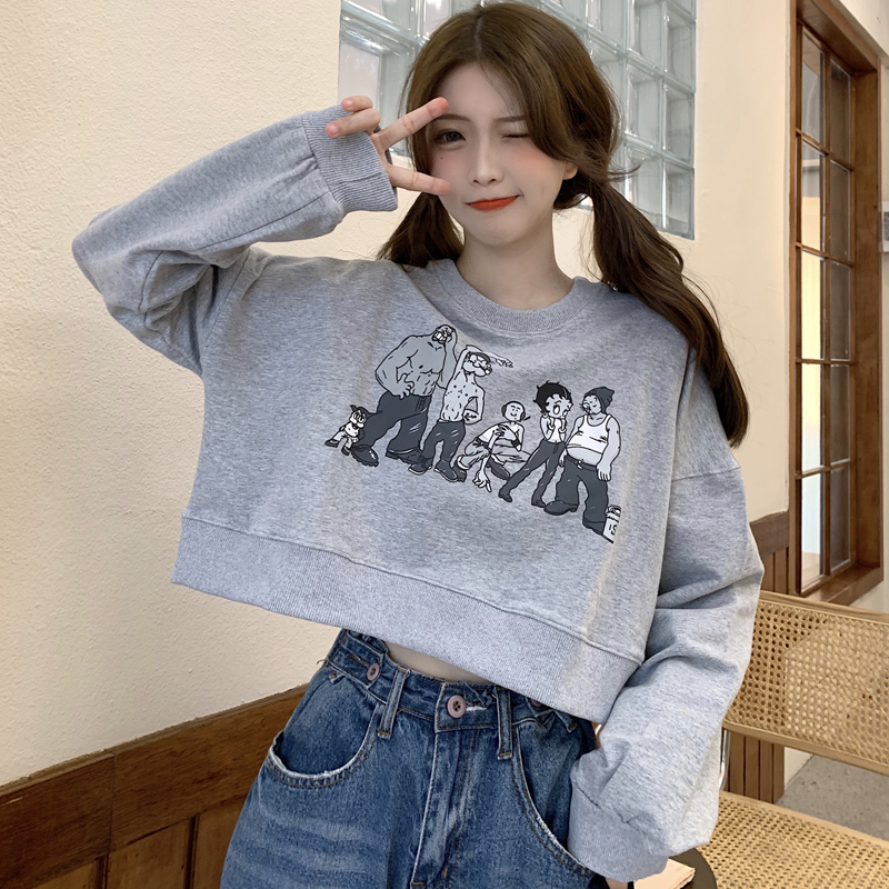 Real price short autumn thin women's sweater