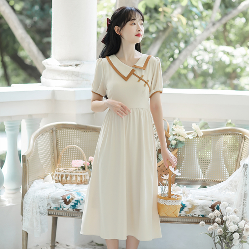 Real photo of 2021 new cheongsam improved dress