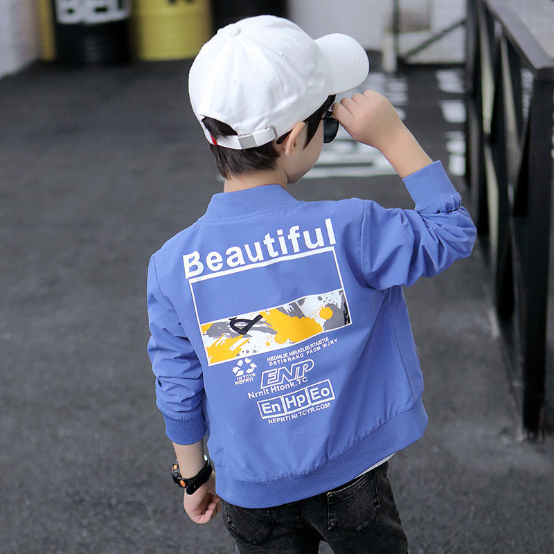 Boys' Autumn coat children's spring and autumn new top