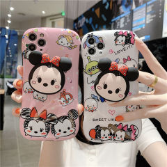 Mini 12 Apple 11 card 7-way 8plus mobile phone case iphonexes / XR / X soft promax shell se bracket