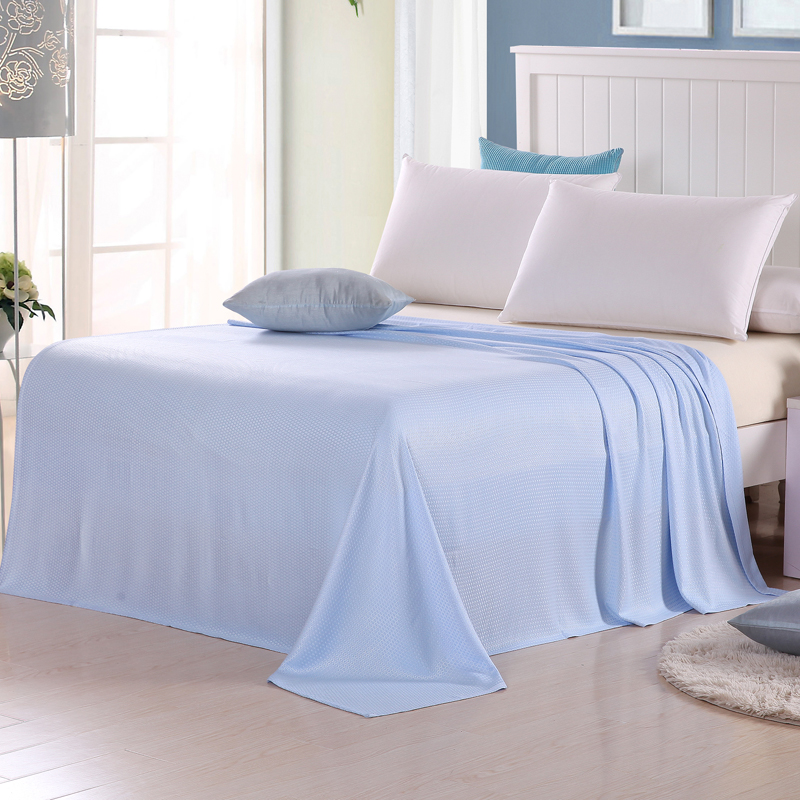 Bamboo fiber towel quilt adult blanket single person double children blanket small blanket towel quilt Double Blanket thin