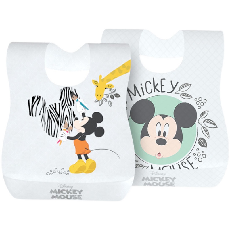 Disney disposable bib baby food bag summer portable saliva towel waterproof super soft baby food artifact