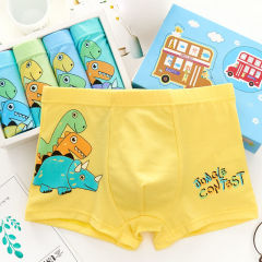 Pure cotton children's underwear men's boxer Pants Boys' children's class a shorts