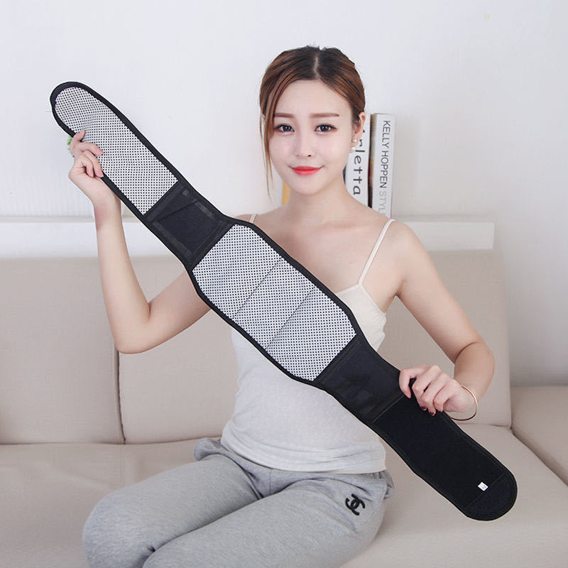 Self heating medical belt warming magnetic therapy waist support for men and women with lumbar disc pain lumbar muscle strain warm palace belt