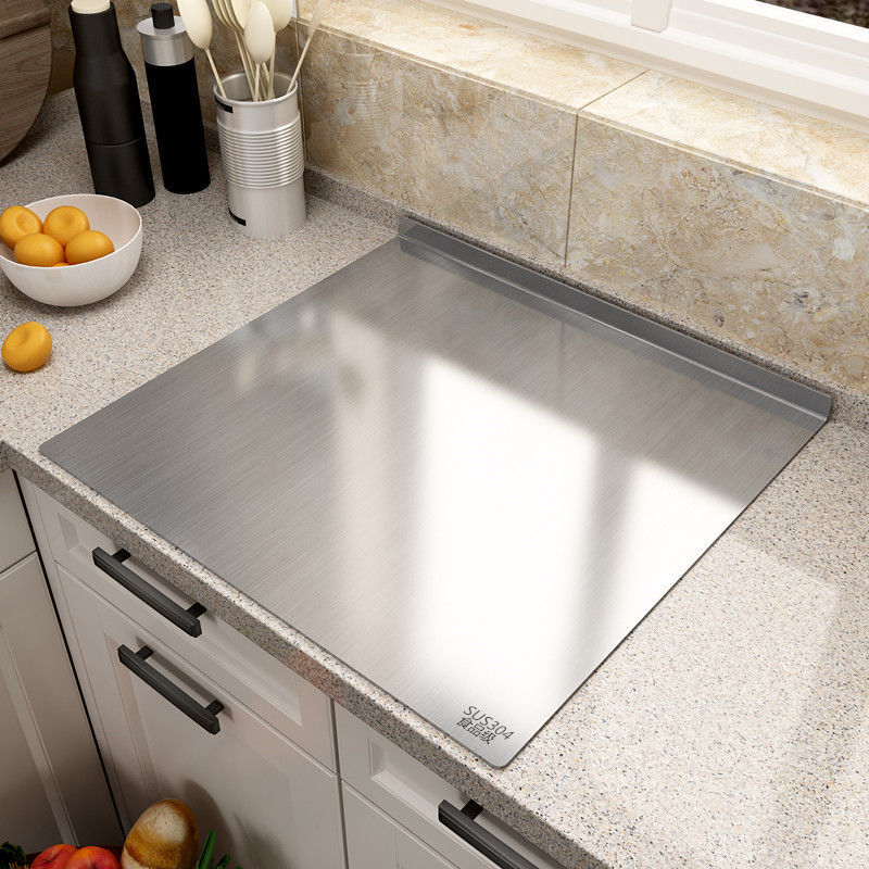 304 stainless steel cutting board food grade kneading plate rolling plate and panel baking household chopping board chopping board