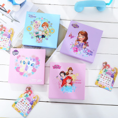 Disney children's nail stickers cute cartoon girl Manicure Set ice and snow Qiyuan Tattoo Sticker gift box