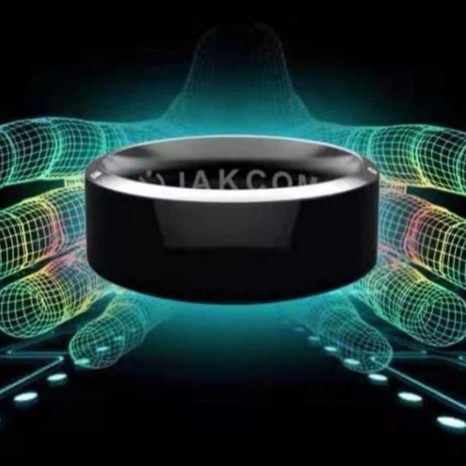 NFC intelligent ring solar multifunctional Android magic magic red tiktok red smart black technology ring
