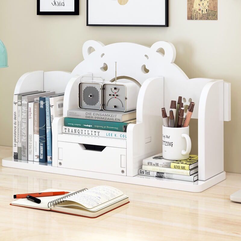 Children's simple bookshelf storage table students' simple picture book shelf Reading creativity small baby storage home
