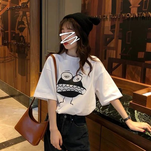 Summer new Korean loose and versatile short sleeve T-shirt for women