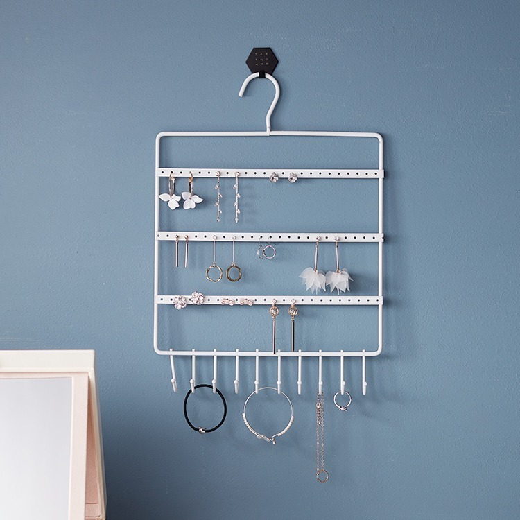 Creative earring rack, wall mounted jewelry display rack, jewelry rack, wall mounted Necklace rack, earrings and earrings, household storage