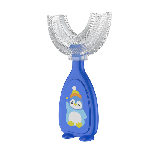 Children's toothbrush U-shaped manual baby 1 year and a half 2-3-4-6-8 - special artifact for U-shaped infants over 10 years old