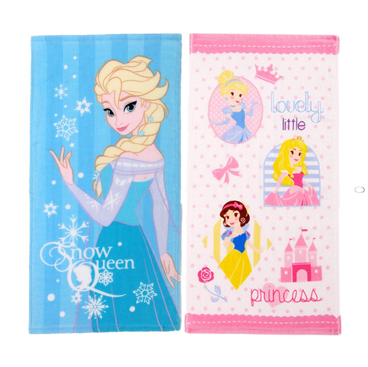Disney children's towel face towel Cotton gauze baby's face towel Cotton soft small handkerchief saliva towel