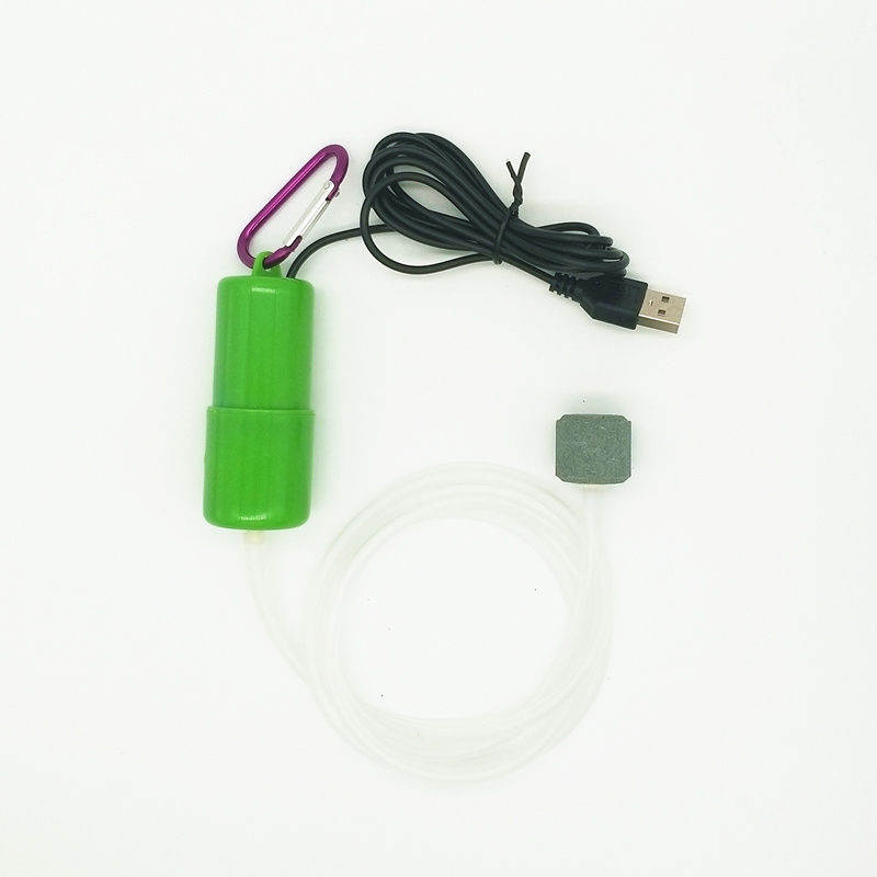 Fish culture oxygen pump flushing oxygen pump USB oxygen pump ultra quiet fish tank aerator vehicle portable oxygen pump