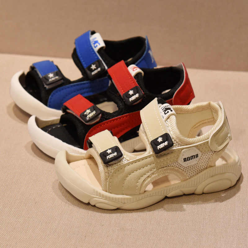 Summer new children's shoes boys' sandals Baotou girls' shoes children's baby sandals baby shoes walking shoes non slip