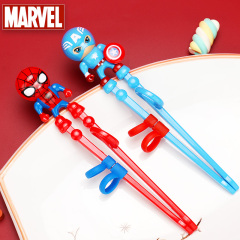 Disney children's chopsticks two stage spoon 6-year-old 3-baby training chopsticks 4 boys tableware set children's auxiliary chopsticks
