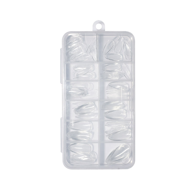 Nail enhancement tool false nail patch no trace ultra thin full paste half paste transparent natural nail phototherapy lengthening nail piece