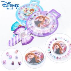 Disney children's nail stickers ice and snow Wonderland Princess Elsa nail stickers set cartoon stickers for girls