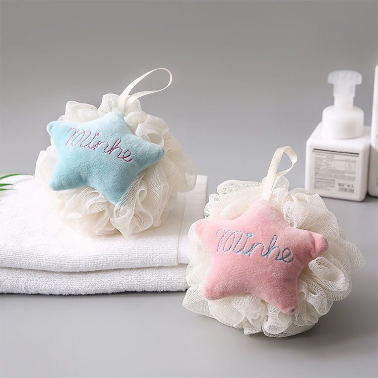 Large size bath ball bath ball bath flower lovely rub back bubble bath products bath flower bath ball