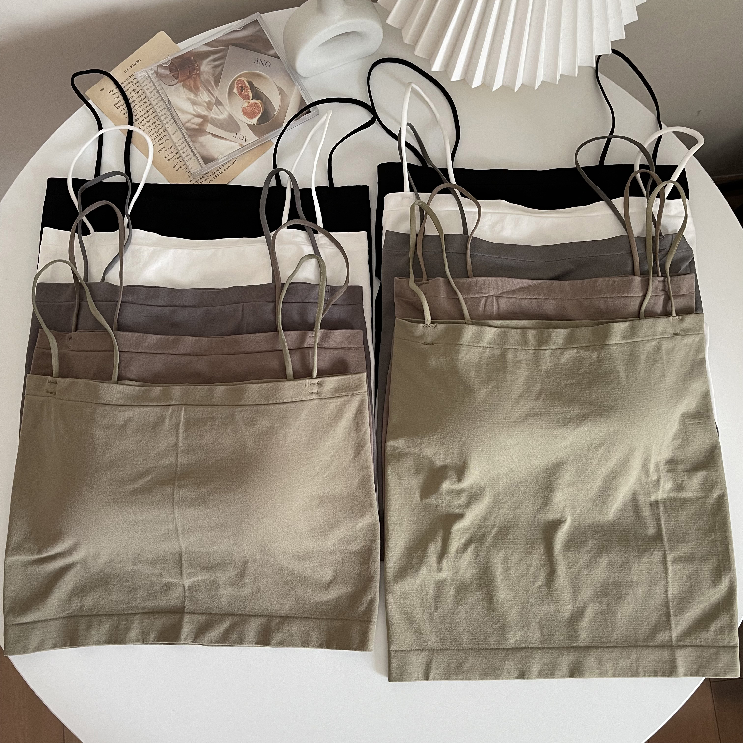 Real price Korean version of student breast wrap suspender vest female Strapless anti light bottomed non steel ring underwear
