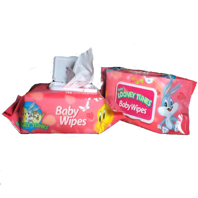 10 large bags of 100 non fragrant baby wipes for hand and mouth fart for adult children baby with cover 10 / 4 bags